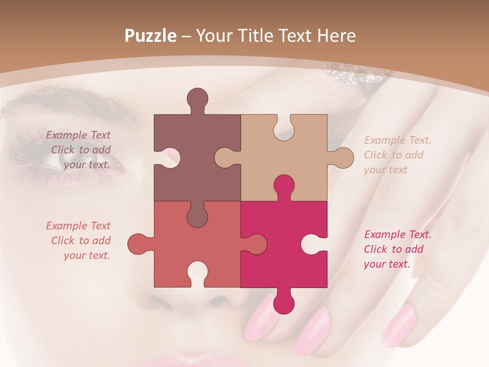 Fingers Fashion Elegance PowerPoint Template