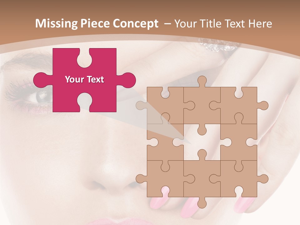 Fingers Fashion Elegance PowerPoint Template