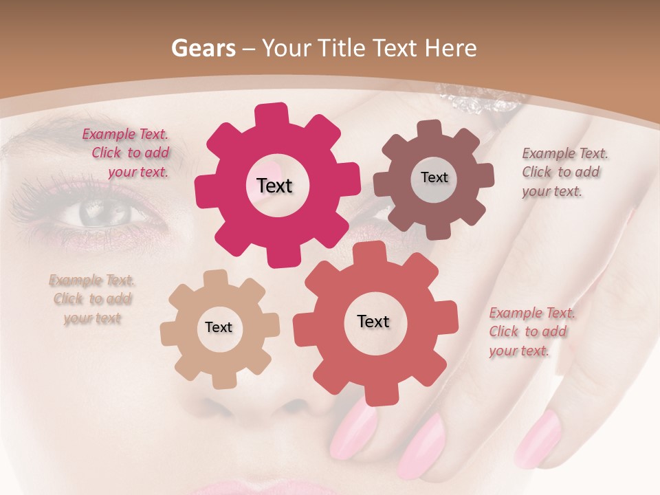 Fingers Fashion Elegance PowerPoint Template