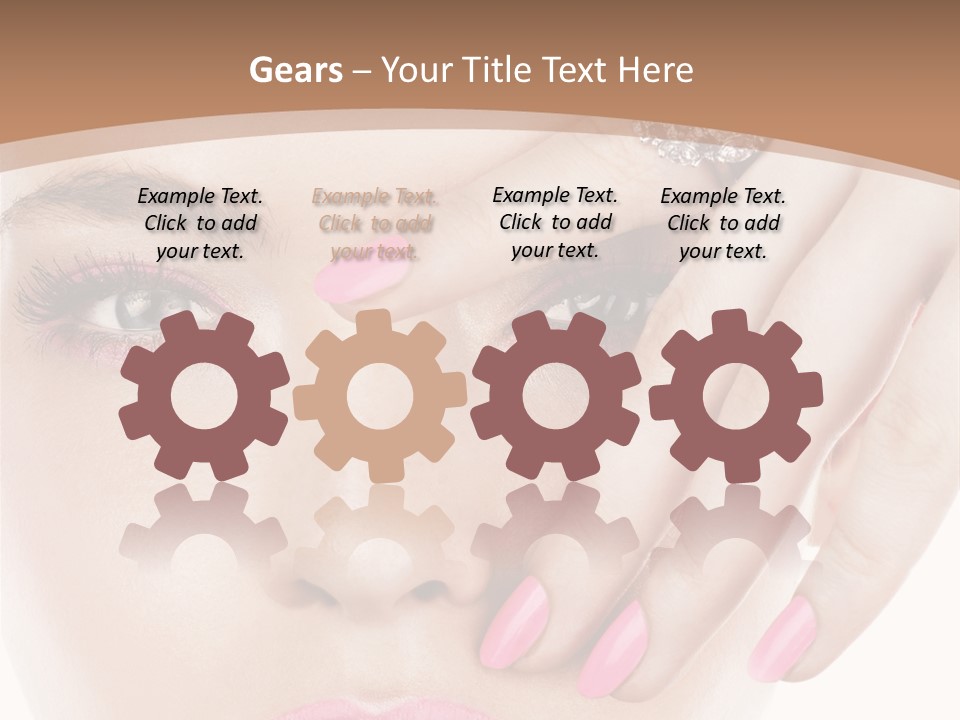 Fingers Fashion Elegance PowerPoint Template