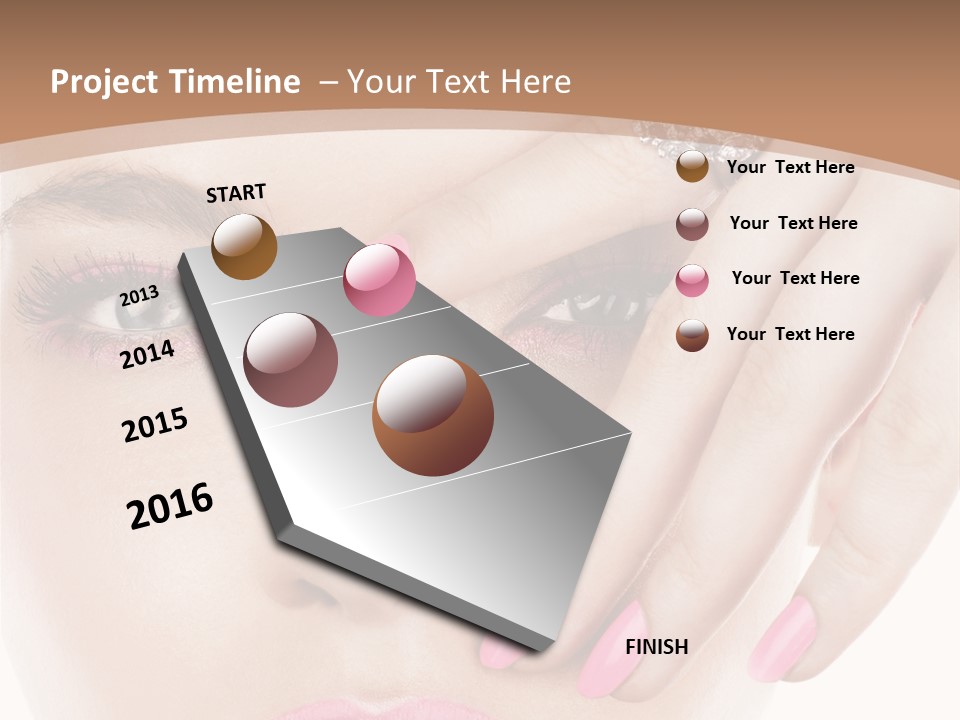Fingers Fashion Elegance PowerPoint Template