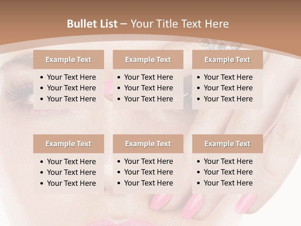 Fingers Fashion Elegance PowerPoint Template