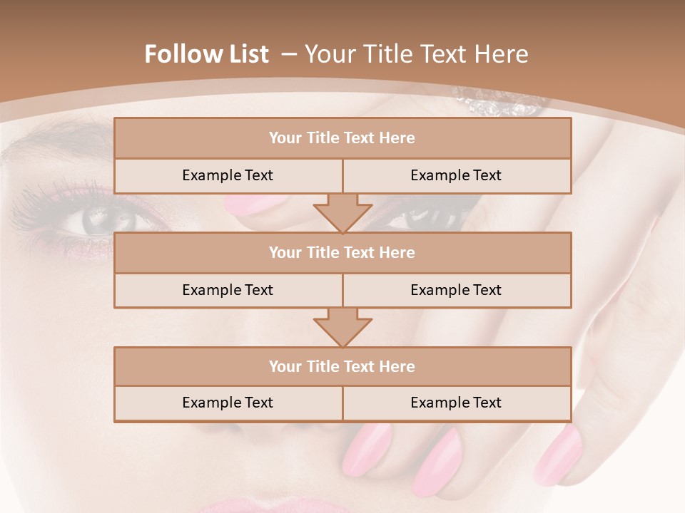 Fingers Fashion Elegance PowerPoint Template