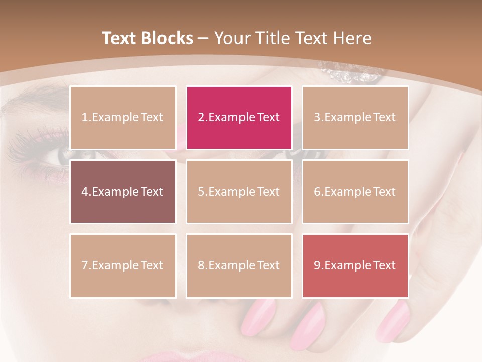 Fingers Fashion Elegance PowerPoint Template