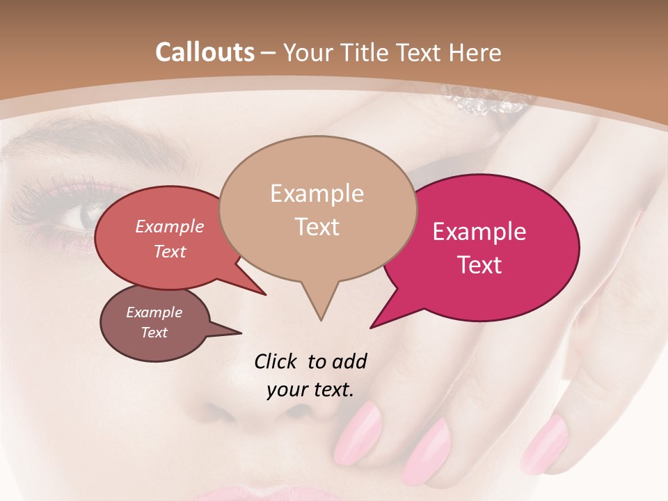 Fingers Fashion Elegance PowerPoint Template