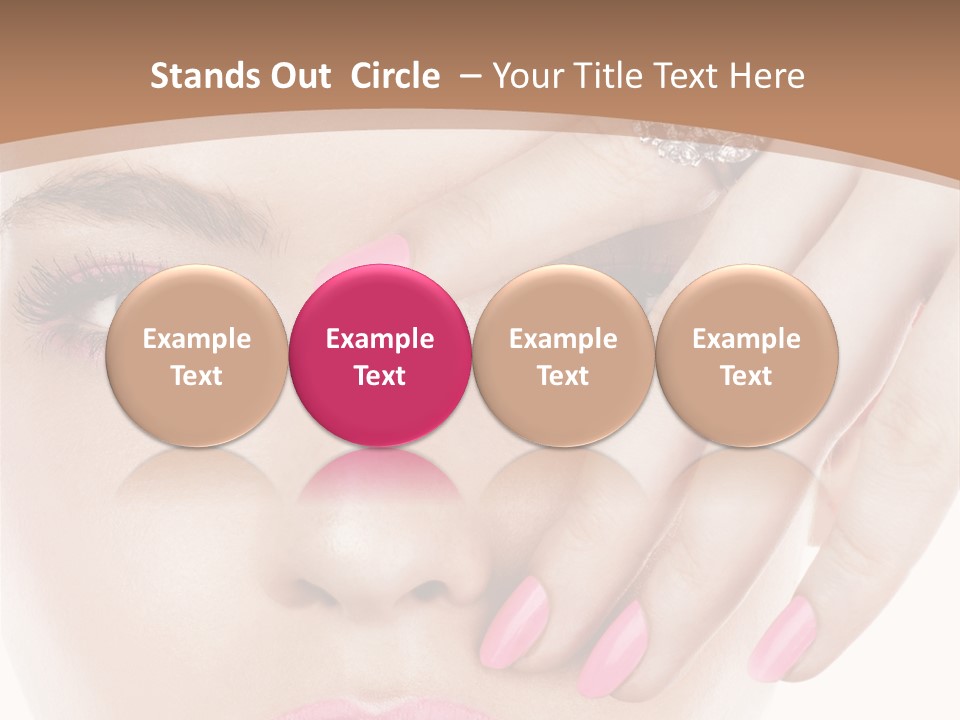 Fingers Fashion Elegance PowerPoint Template