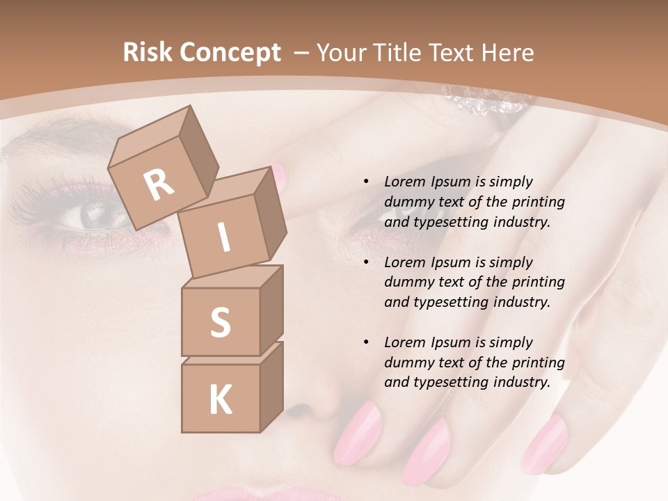 Fingers Fashion Elegance PowerPoint Template