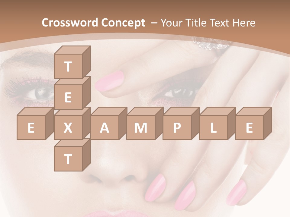 Fingers Fashion Elegance PowerPoint Template