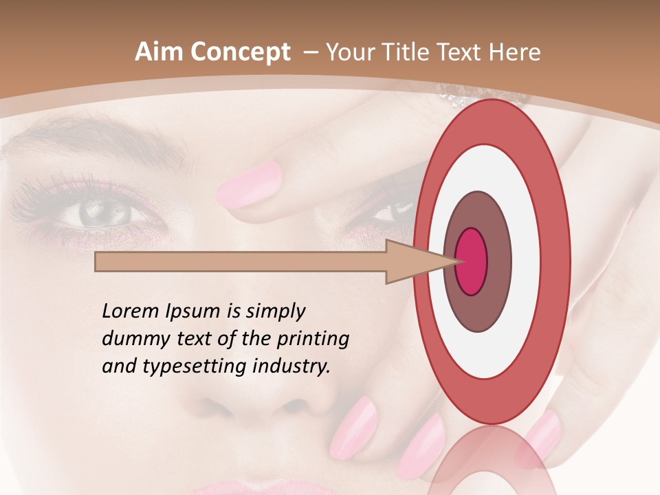 Fingers Fashion Elegance PowerPoint Template