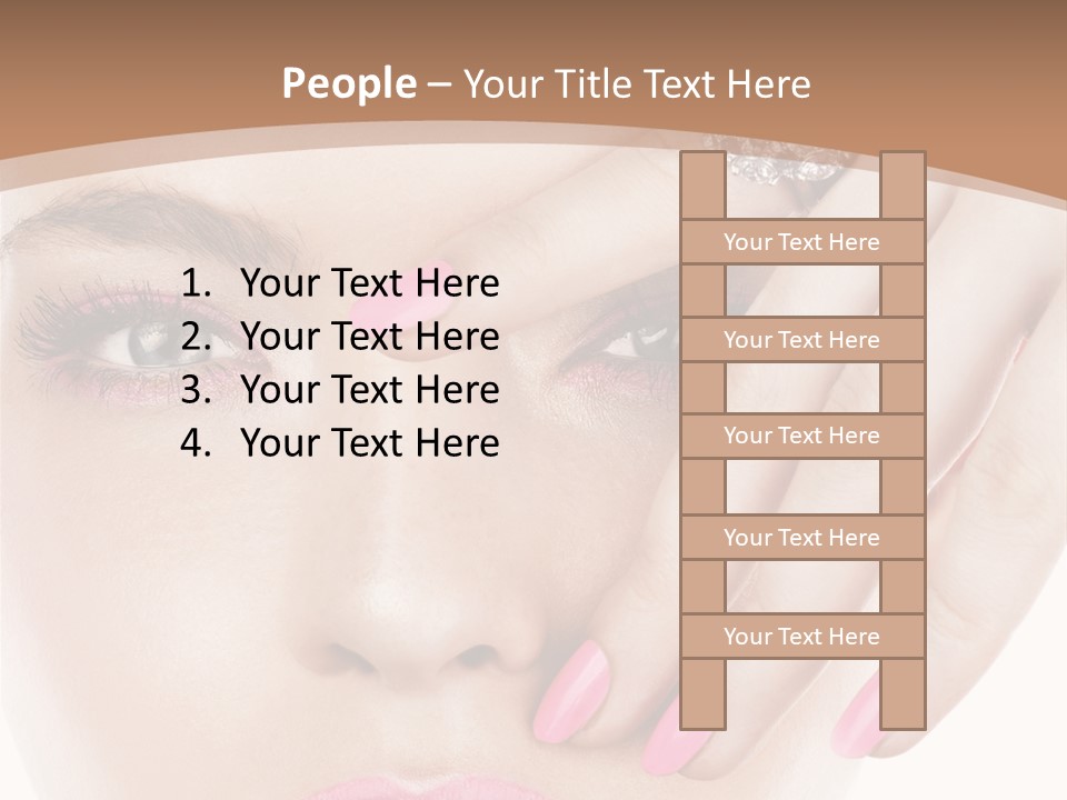 Fingers Fashion Elegance PowerPoint Template