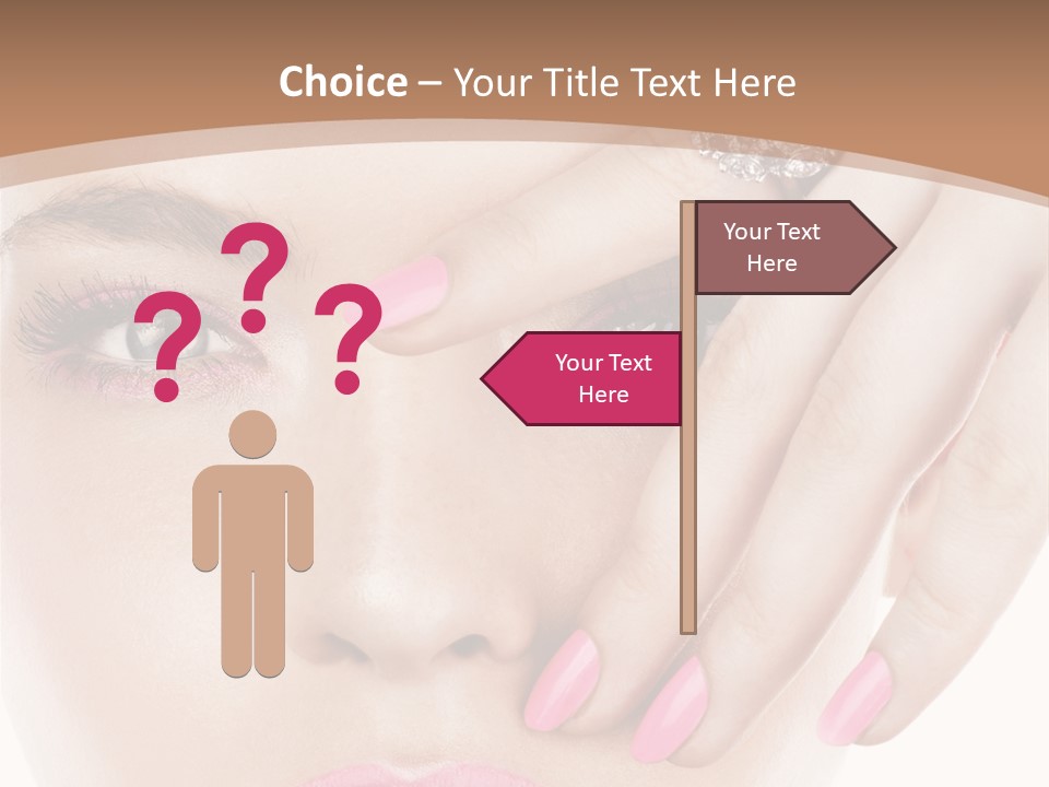 Fingers Fashion Elegance PowerPoint Template