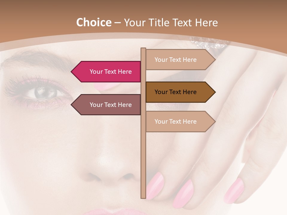 Fingers Fashion Elegance PowerPoint Template