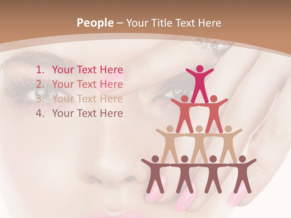 Fingers Fashion Elegance PowerPoint Template