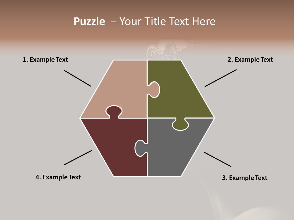 Mask Only Head PowerPoint Template