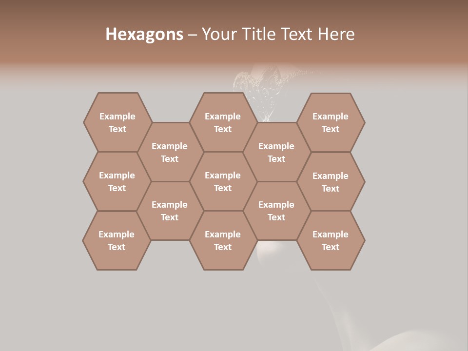 Mask Only Head PowerPoint Template