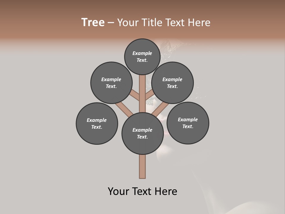 Mask Only Head PowerPoint Template