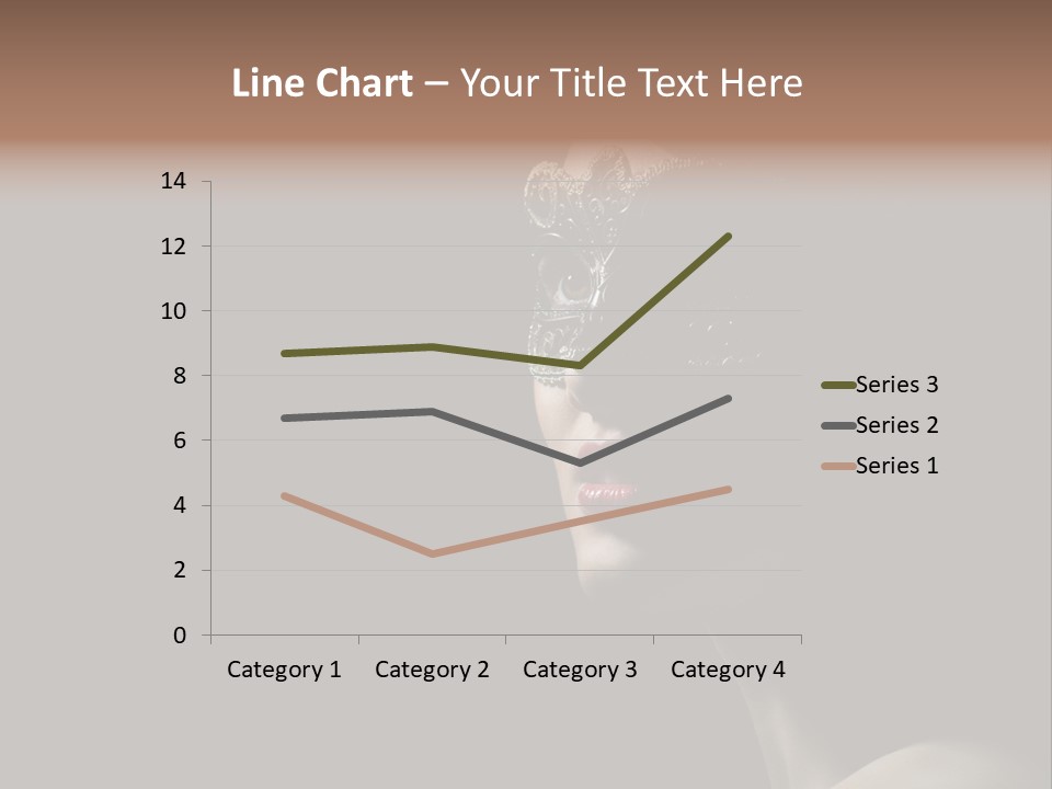 Mask Only Head PowerPoint Template