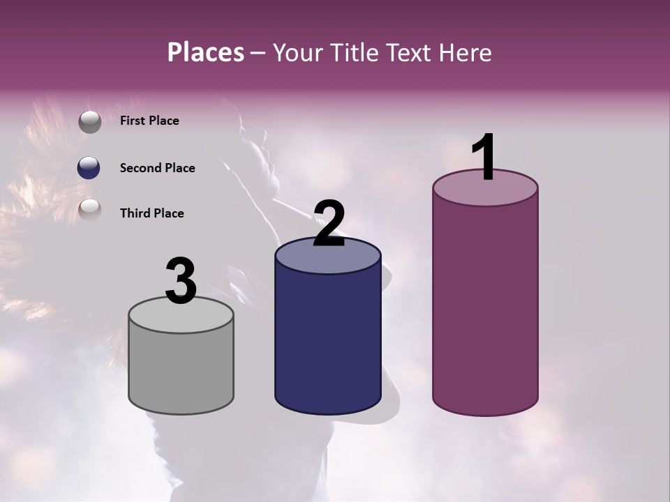 Tune Beauty Posing PowerPoint Template