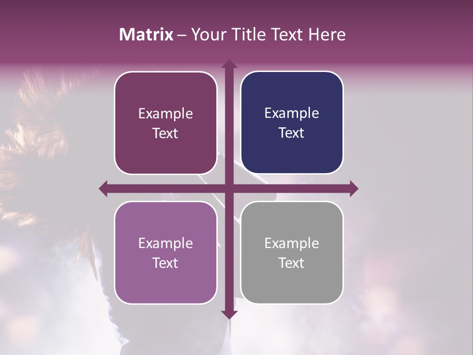 Tune Beauty Posing PowerPoint Template