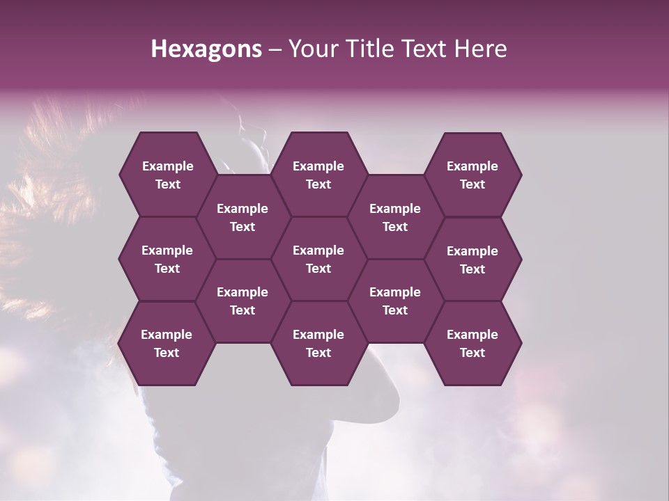 Tune Beauty Posing PowerPoint Template