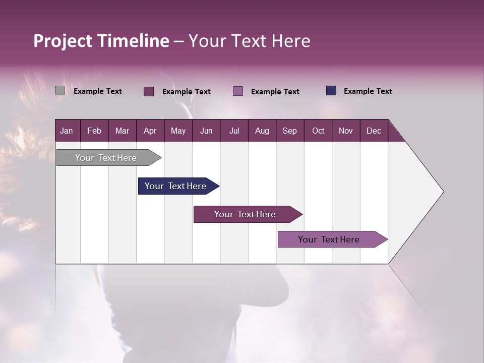 Tune Beauty Posing PowerPoint Template