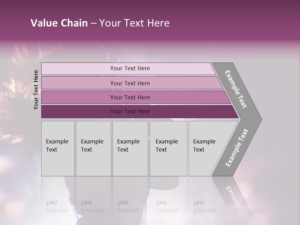 Tune Beauty Posing PowerPoint Template