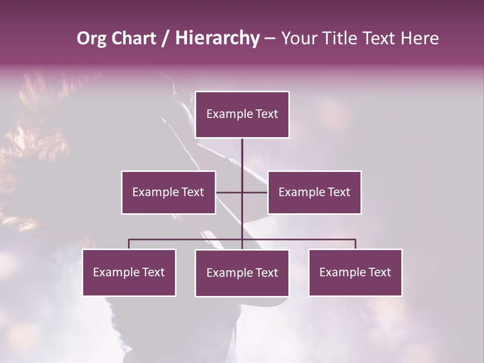 Tune Beauty Posing PowerPoint Template