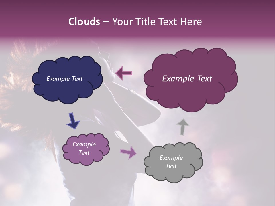 Tune Beauty Posing PowerPoint Template