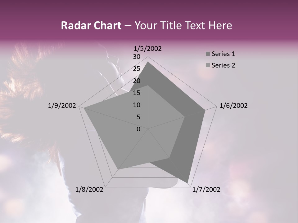 Tune Beauty Posing PowerPoint Template