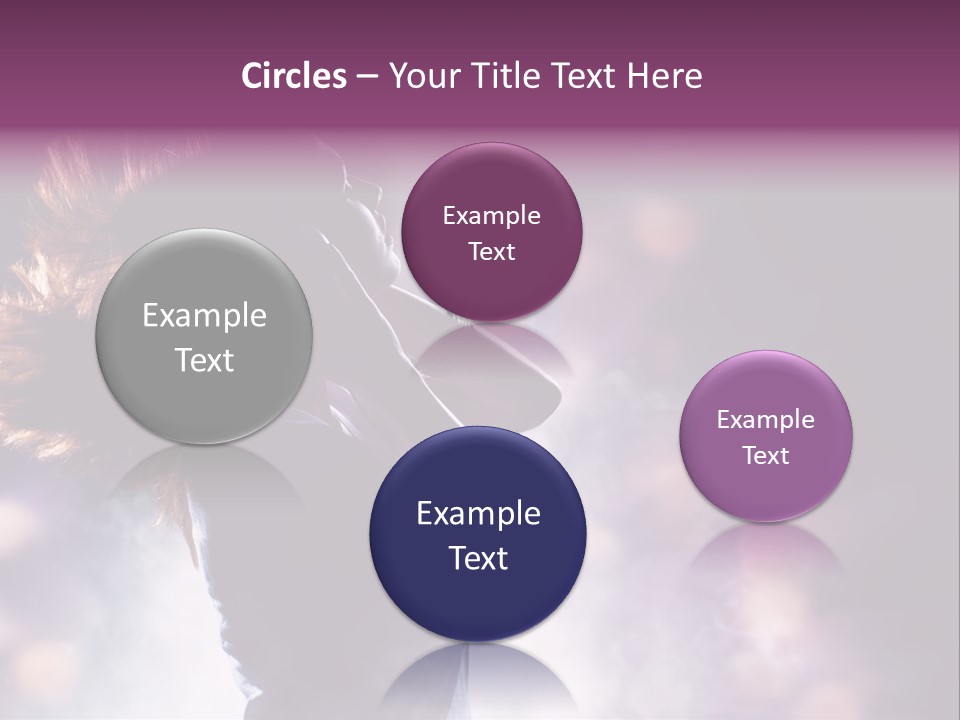 Tune Beauty Posing PowerPoint Template