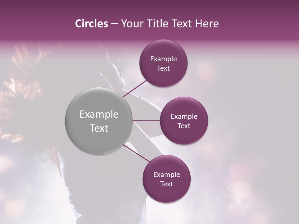 Tune Beauty Posing PowerPoint Template