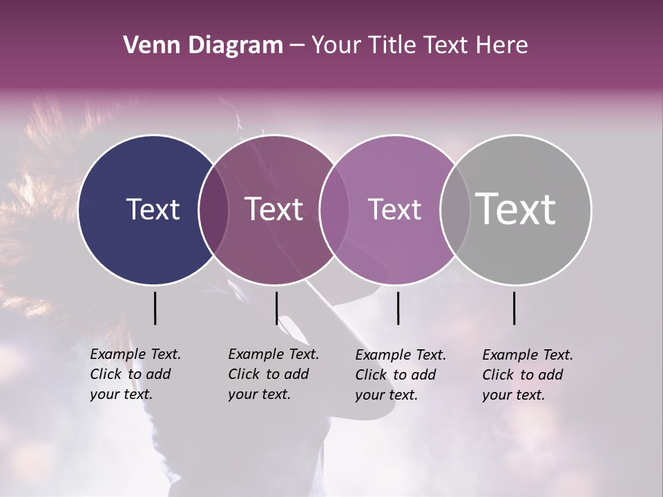 Tune Beauty Posing PowerPoint Template