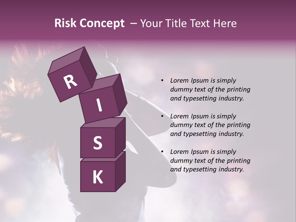 Tune Beauty Posing PowerPoint Template