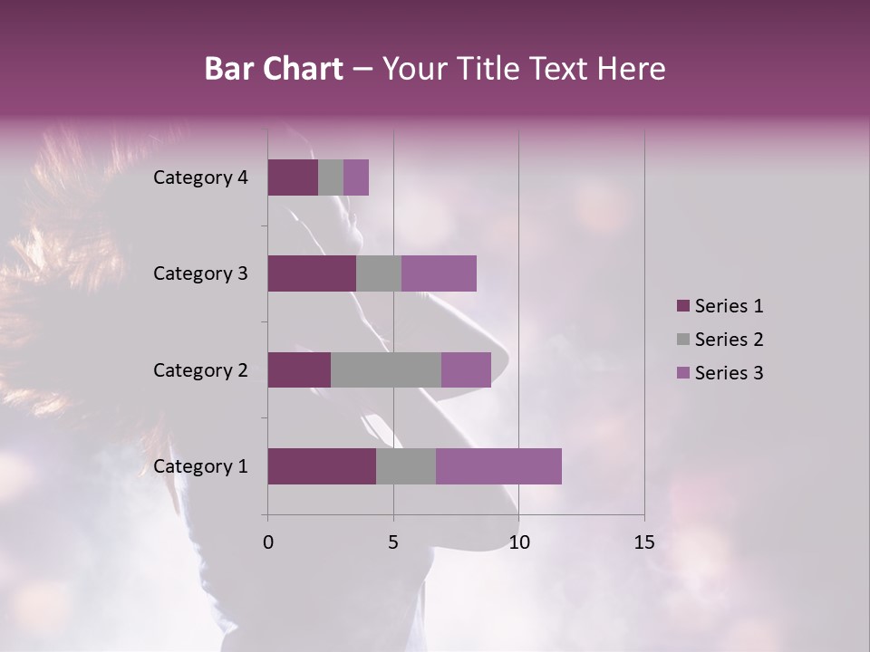 Tune Beauty Posing PowerPoint Template