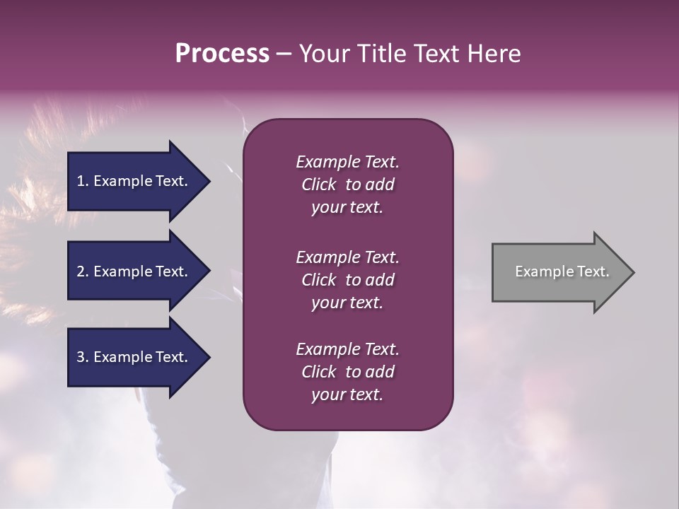 Tune Beauty Posing PowerPoint Template