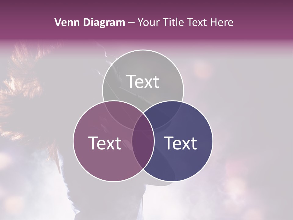 Tune Beauty Posing PowerPoint Template