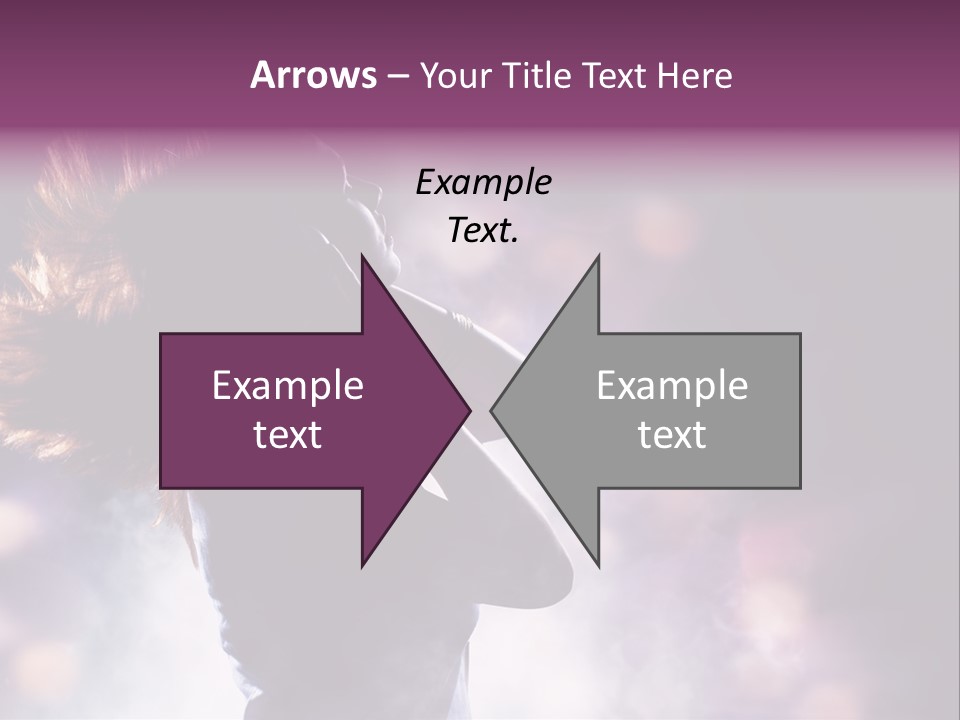 Tune Beauty Posing PowerPoint Template