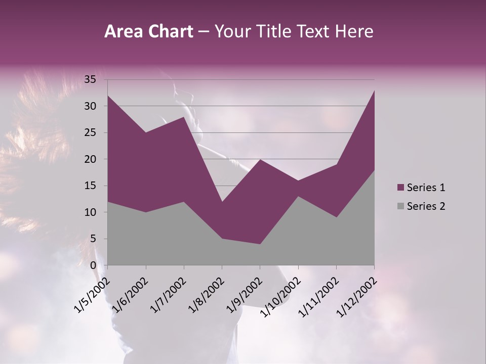 Tune Beauty Posing PowerPoint Template