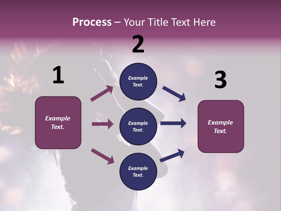 Tune Beauty Posing PowerPoint Template