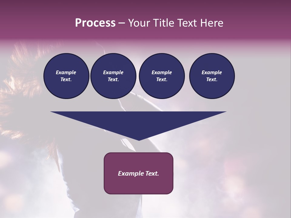 Tune Beauty Posing PowerPoint Template
