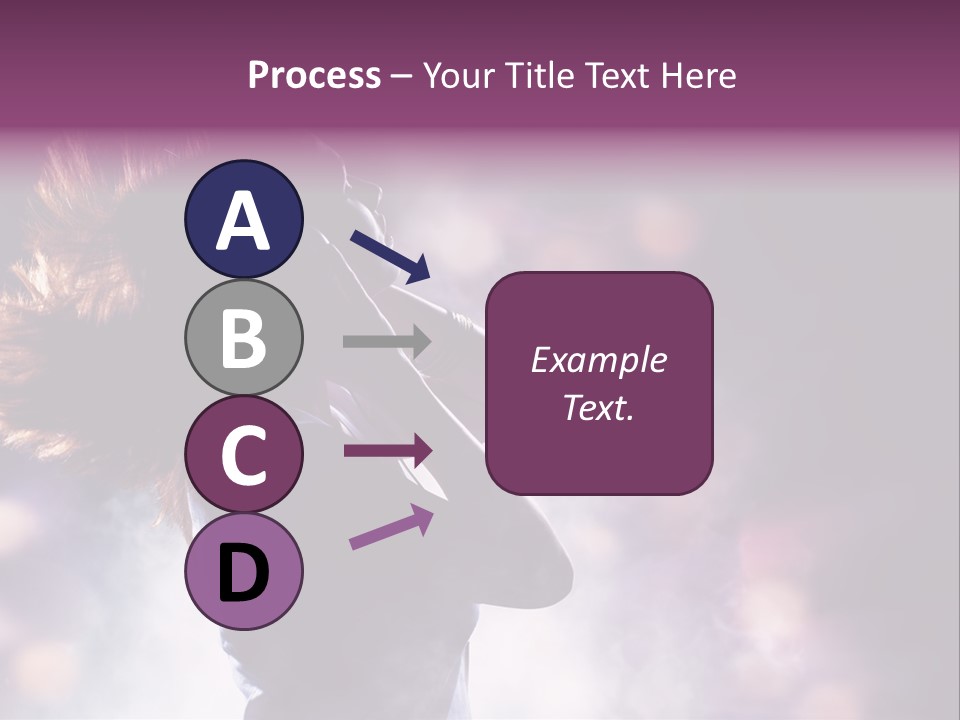 Tune Beauty Posing PowerPoint Template