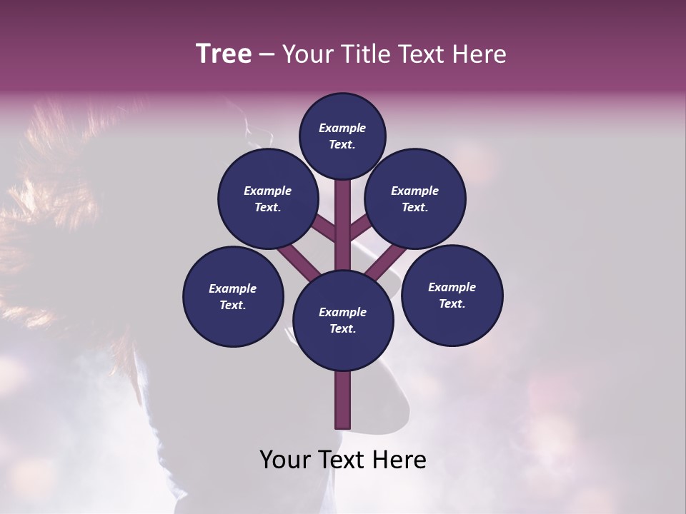 Tune Beauty Posing PowerPoint Template