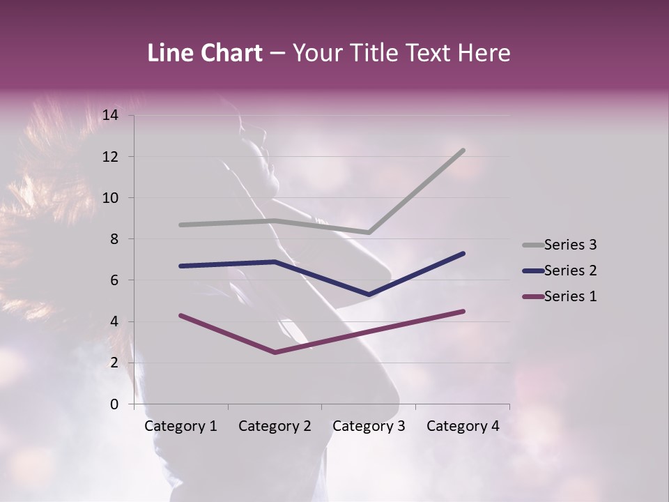 Tune Beauty Posing PowerPoint Template