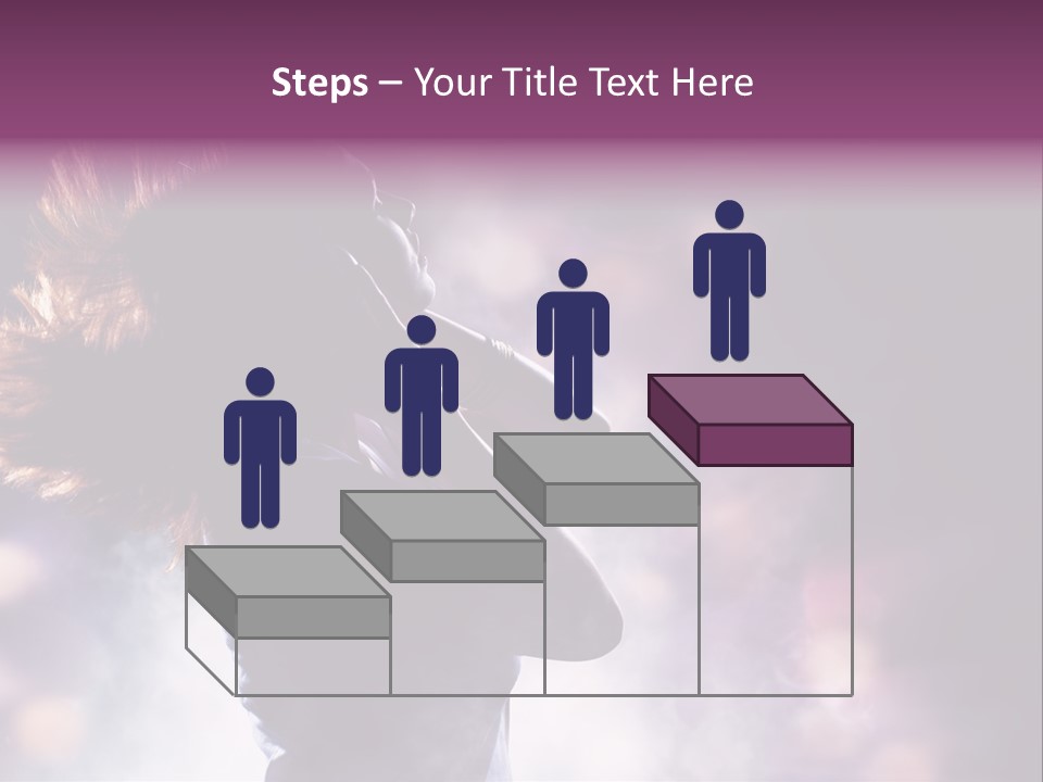 Tune Beauty Posing PowerPoint Template