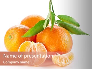 Sugary Food White PowerPoint Template