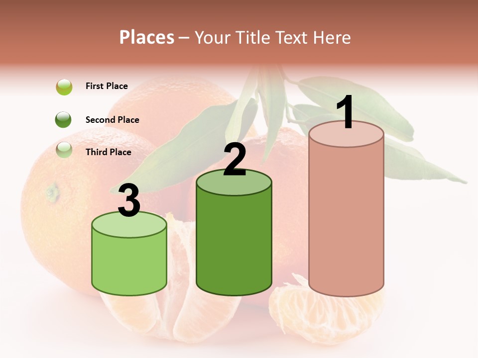 Sugary Food White PowerPoint Template