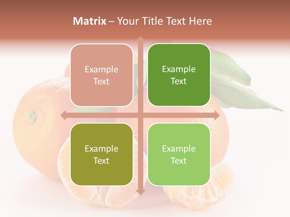 Sugary Food White PowerPoint Template