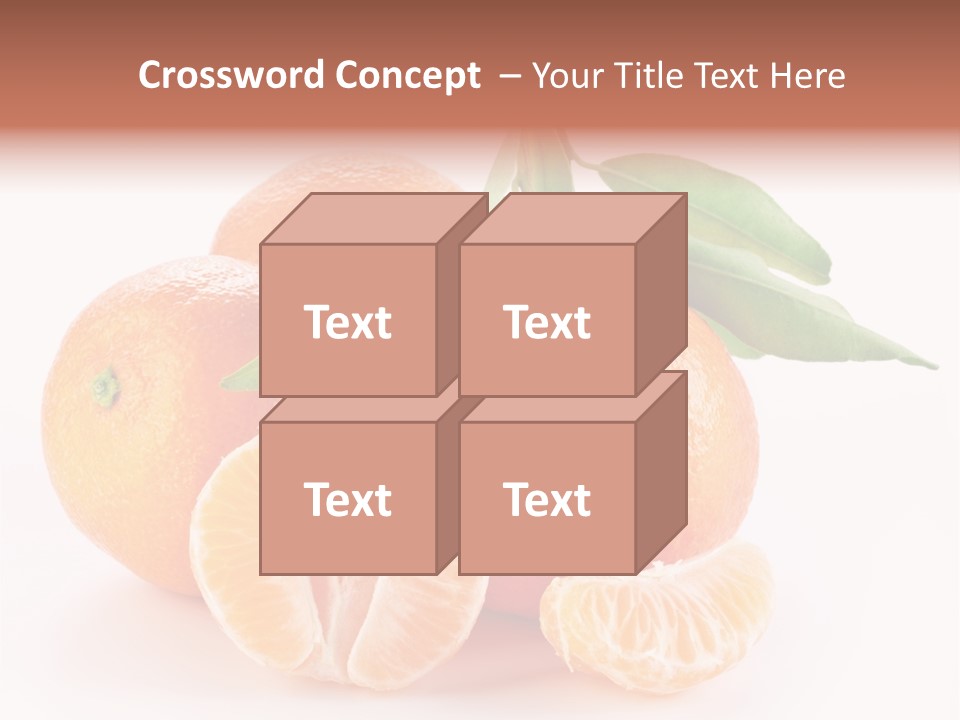 Sugary Food White PowerPoint Template