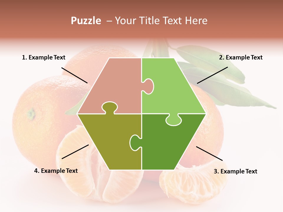 Sugary Food White PowerPoint Template