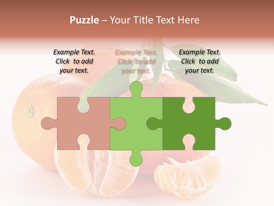 Sugary Food White PowerPoint Template